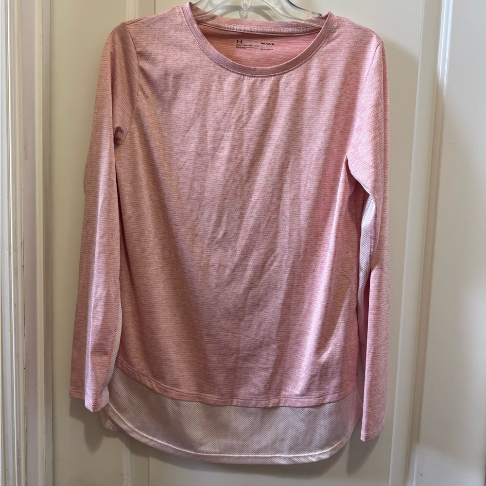 Under Armour Pink HeatGear Top
